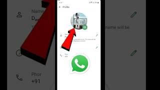 whatsapp par full dp kaise lagaye | how to set full profile picture on whatsapp | whatsapp #shorts