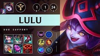 Lulu Support vs Rakan - EUW Master Patch 25.S1.1