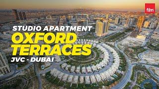 Spacious Studio Apartment in Oxford Terraces, JVC - Dubai