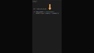 Python tip: enumerate #python #programming #softwareengineer