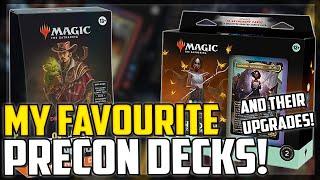 My Top 5 Favourite Precon Decks and The INSANE Upgrades I Made! - Magic: The Gathering