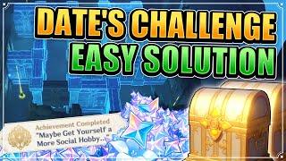 Date's Challenge Puzzle (EASY SOLUTION!) Genshin Impact Enkanomiya Secret Achievement