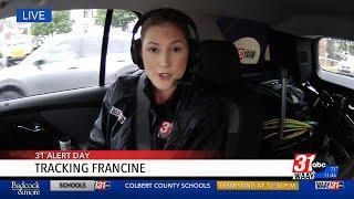 Julia Miller reports from the WAAY 31 StormTracker in the Shoals