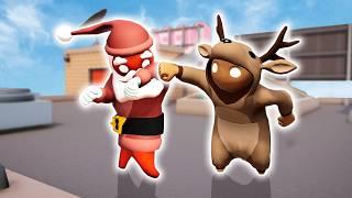 Santa vs Rudolph: The Ultimate Gang Beasts Showdown!