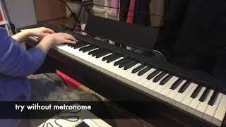 Moonlight Sonata 3rd Movement Practice - 10 weeks