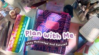 Plan with me for the month of March in my Plum Paper Planner