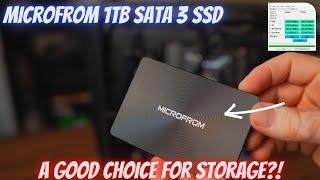 MicroFrom 1TB Sata 3 SSD - Unexpected Surprise!