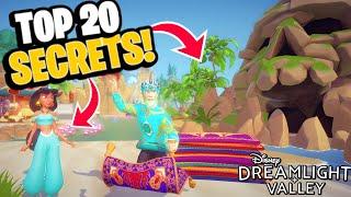 20 HIDDEN FEATURES You May Have Missed! [Tales of Agrabah] | Dreamlight Valley