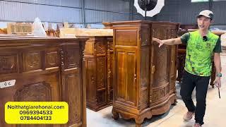 Tủ thờ gia tiên gỗ tự nhiên giá rẻ #noithatgiare #dogohonai #xuhuong