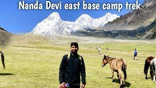 Nanda Devi east base camp trek | Johar valley | Milam village to Nanda Devi base camp | #nandadevi