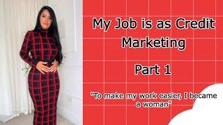 My Job is as Credit Marketing Part 1 Boy2Girl, Crossdressed, M2F, Genderswap, Feminization, LGBTQ+