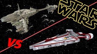 Nebulon B Frigate  vs Arquitens Light Cruiser | Star Wars: Who Would Win