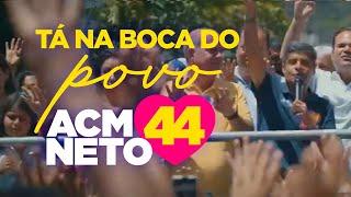 Tá na boca do povo: é ACM Neto 44!