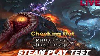 Checking Out This RailGods of Hysterra  - Steam PlayTest - Survival RPG /Building Moving Base