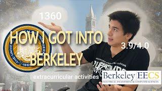 how i got into Berkeley as an average student | stats and tips