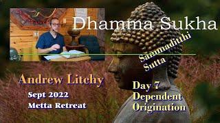 2022 Day7 Sept Retreat Mn 9 -Right View and Dependent Origination- Drew Litchy