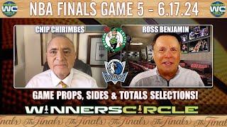 NBA Finals Picks Today 6/17/24: Dallas Mavericks vs. Boston Celtics Game Five Totals, Sides!