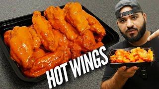 HOT & SPICY CHICKEN WINGS (with Sides)