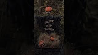 Making a Jack o'lantern Scarecrow #shorts