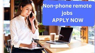 Non-phone work-from-home jobs you didn't know you needed in 2025