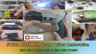 스위스밀리터리, 스크류드라이버 수리  SWISS MILITARY ScrewDriver Restoration