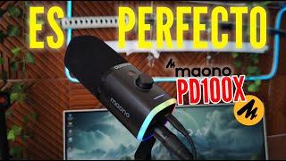 ESTE MICROFONO BARATO SUENA INCREIBLE! | MAONO PD100X REVIEW