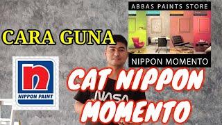 Vlog Rumah Baru Ep 3 - Cara Mudah Cat Dinding Ruang Tamu Guna CAT NIPPON MOMENTO