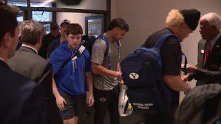 BYU Cougars arrive in San Antonio prepared for first appearance in Valero Alamo Bowl