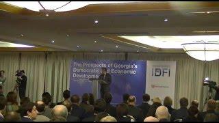 Part I - International Forum: The Prospects of Georgia's Democratic and Economic Development