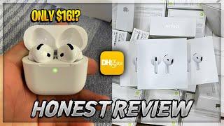 Reviewing FAKE 1:1 AirPods 4th Generation For RESELLING (Only $16!?)