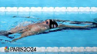 Heart of the Moment: Ryan Murphy's mom watches 100m backstroke final | Paris Olympics | NBC Sports