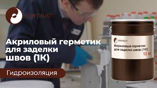 Акриловый герметик для заделки швов (1К)