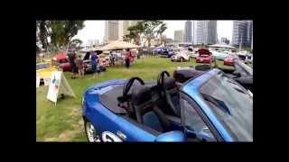 San Diego Miata Club at Mainstreet America Car Show 7/19/15