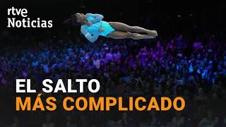 SIMONE BILES: CREA el SALTO 'BILES II' en el MUNDIAL de GIMNASIA de AMBERES | RTVE Noticias