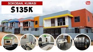 $135,000 Fully Furnished Estate Houses in Sokoban, Kumasi | 4 & 5 Bedroom Options #realestate #Ghana