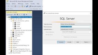 Configuration sql server 2019 et connexion avec  sql server management studio ssms  اعدادات