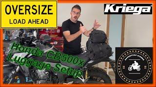 Kriega US-40 on Honda CB500x