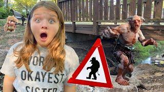 We SAW a GiANT TROLL in the WOODS?! The LEGEND of the TROLL CREATURE 