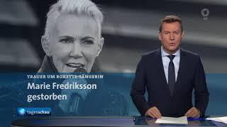 Marie Fredriksson † - Tagesschau