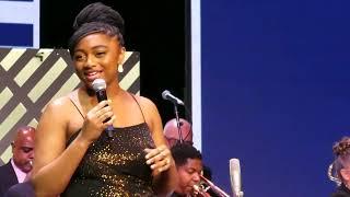 Two time Grammy winner Samara Joy 2023 Jazz Cruise singing " This is the moment"