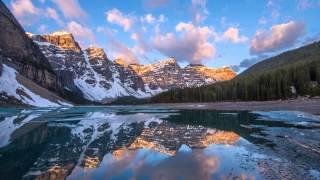 Moraine Lake Sunrise Timelapse - 4K