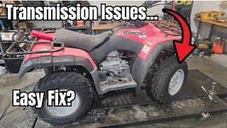 Honda Rancher Stuck In Reverse | Easy Fix?