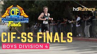 2024 XC - CIF-SS Cross Country Finals - D4 Boys (Douglas of CDM wins, Oaks Christian team wins)