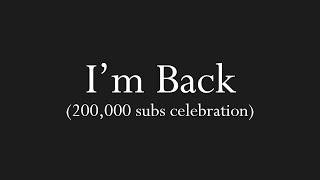 Announcement (200,000 subscribers)