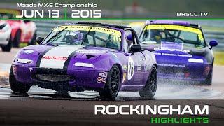 2015 BRSCC Mazda MX-5 Championship - Rockingham Rnd 7 & 8