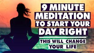 9 Minute Morning Meditation to Start Your Day Right | Guided Meditation | Regan Hillyer