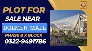 DHA Phase 8 X Block Plot For Sale Very Hot Location 0322-9491786