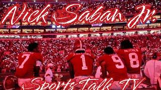 Nick Saban Jr. Sports Talk TV Show w/ Sutton Smith ( Sports Media Major at  University Of Alabama)