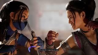 Li Mei asks about Kitana's Cousins  (All Intro Dialogues Kitana vs Li Mei) - Mortal Kombat 1