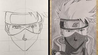 How to Draw Kakashi | drawing tutorial | easy to draw